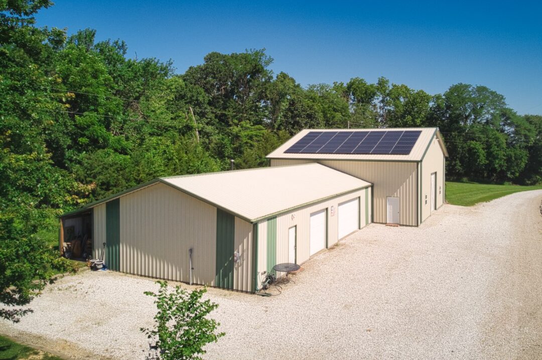 9.81 kW SunPower Commercial Solar Installation in Tonganoxie, Kansas
