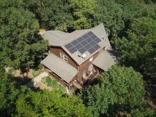 5.232 kW Residential SunPower Solar Installation in Lecompton, Kansas